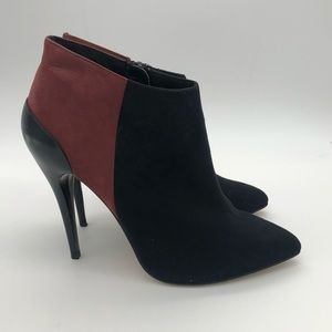 Aldo Leather Suede Booties